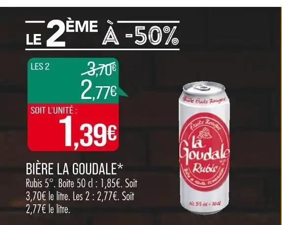 LA GOUDALE BIÈRE