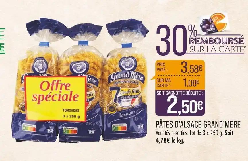 GRAND’MERE PÂTES D’ALSACE