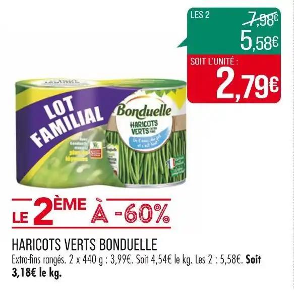 BONDUELLE HARICOTS VERTS