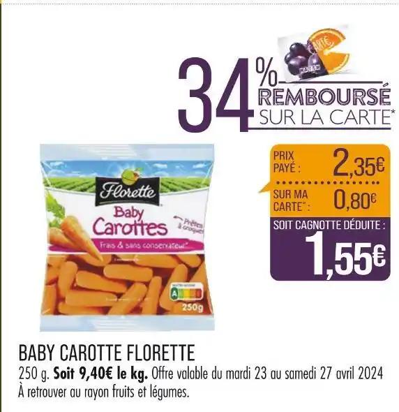 FLORETTE BABY CAROTTE
