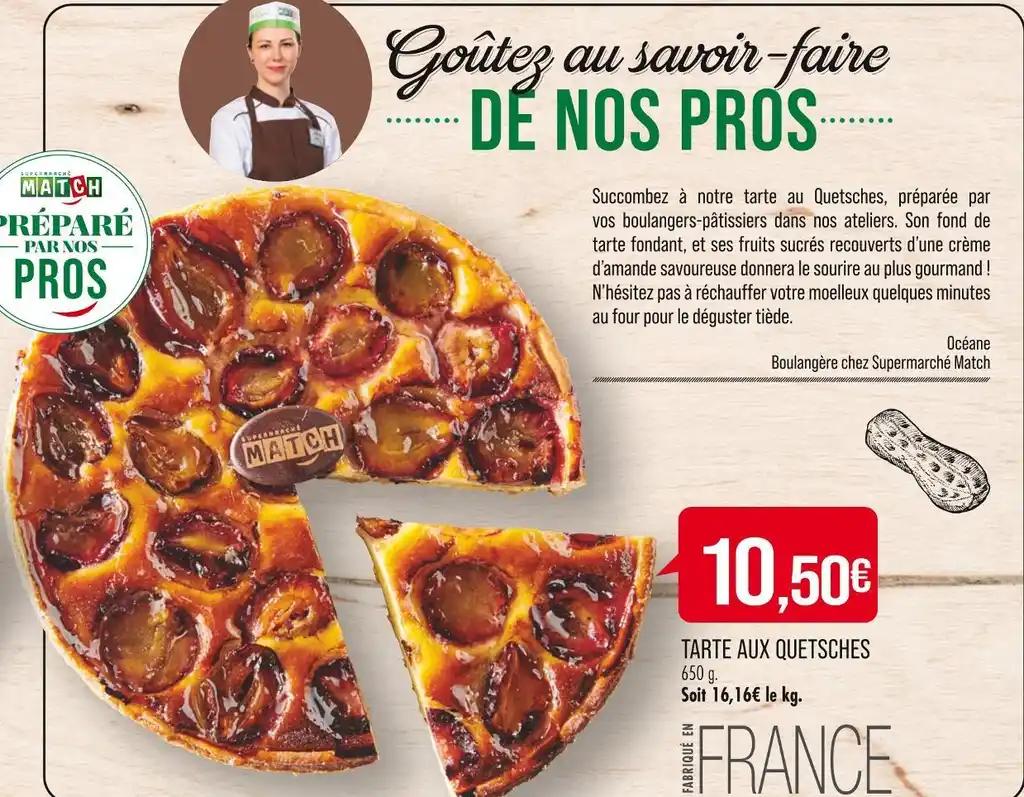 TARTE AUX QUETSCHES