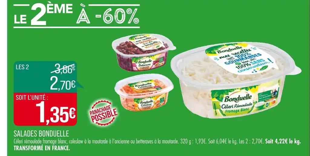 BONDUELLE SALADES
