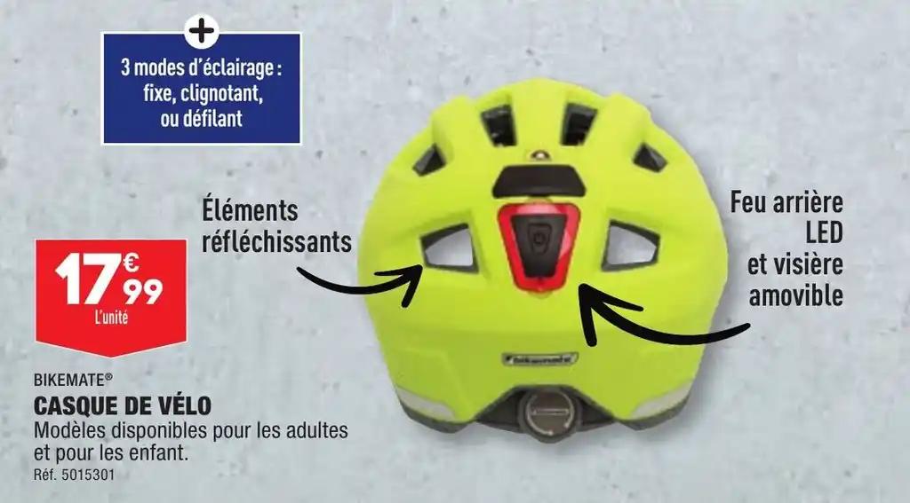 BIKEMATE® CASQUE DE VÉLO
