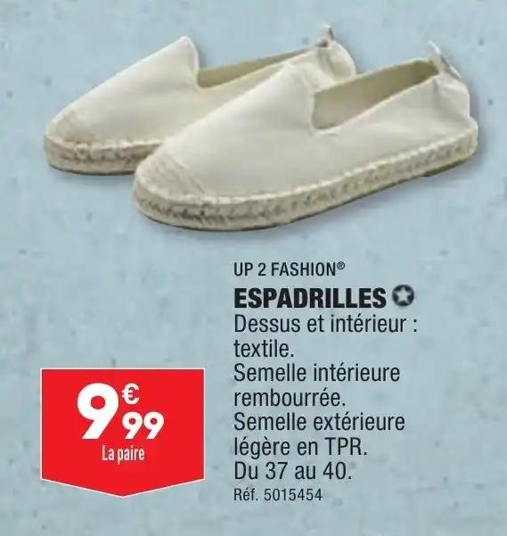 UP 2 FASHION® ESPADRILLES