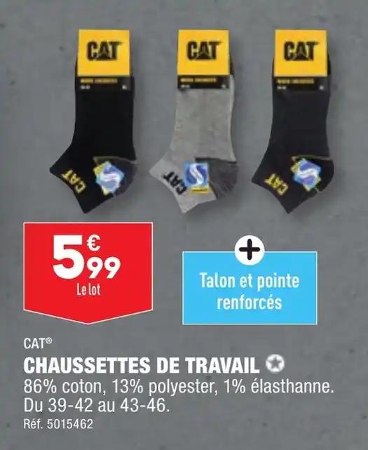CAT® CHAUSSETTES DE TRAVAIL ✪