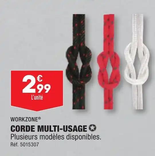 WORKZONE® CORDE MULTI-USAGE