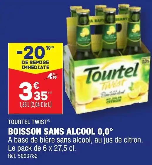 BOISSON SANS ALCOOL 0,0°