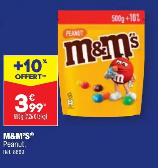 M&M'S® Peanut.