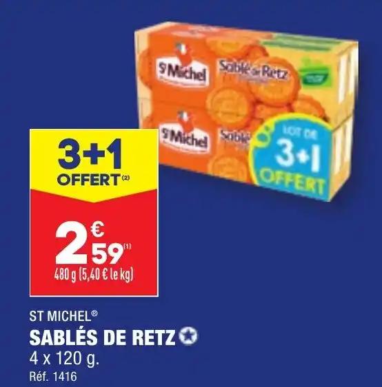 ST MICHEL® SABLÉS DE RETZ✪