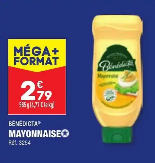 BÉNÉDICTAⓇ MAYONNAISE✪