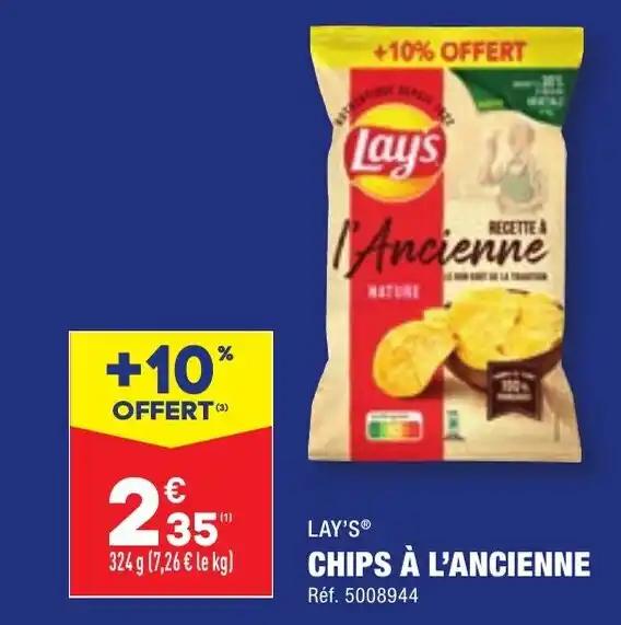 CHIPS À L'ANCIENNE