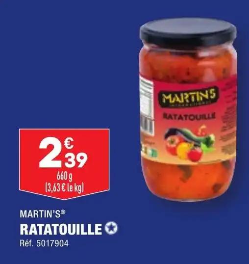 MARTIN'S® RATATOUILLE✪