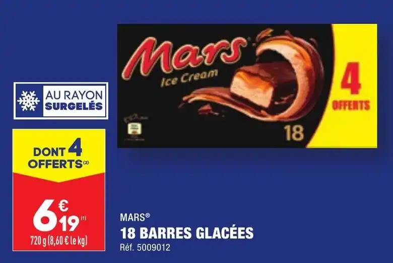 MARS® 18 BARRES GLACÉES