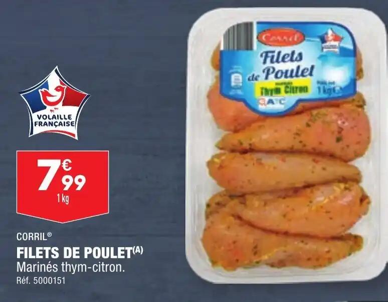 FILETS DE POULET(A)