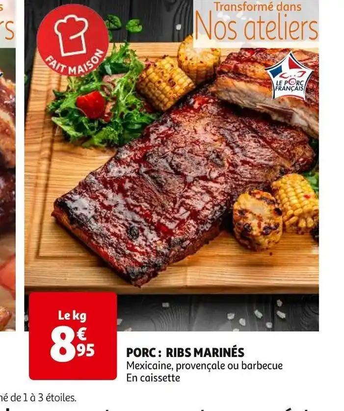 PORC: RIBS MARINÉS