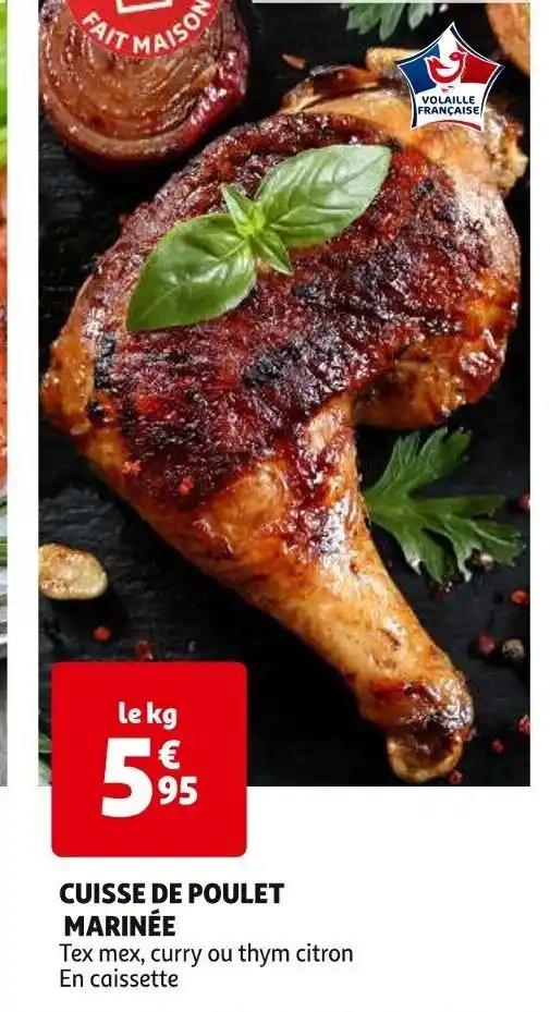 CUISSE DE POULET MARINÉE