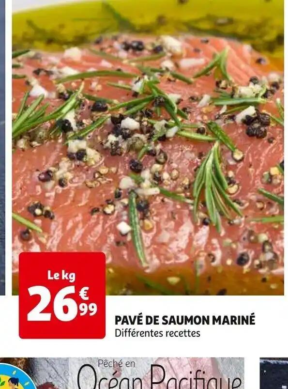 PAVÉ DE SAUMON MARINÉ