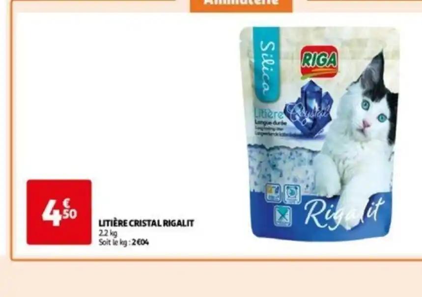 LITIÈRE CRISTAL RIGALIT