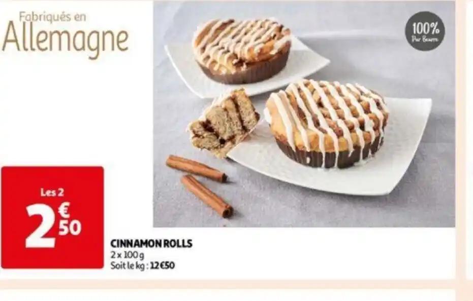 CINNAMON ROLLS