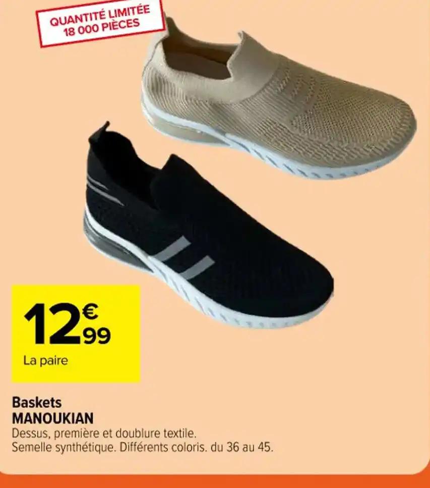 Baskets MANOUKIAN