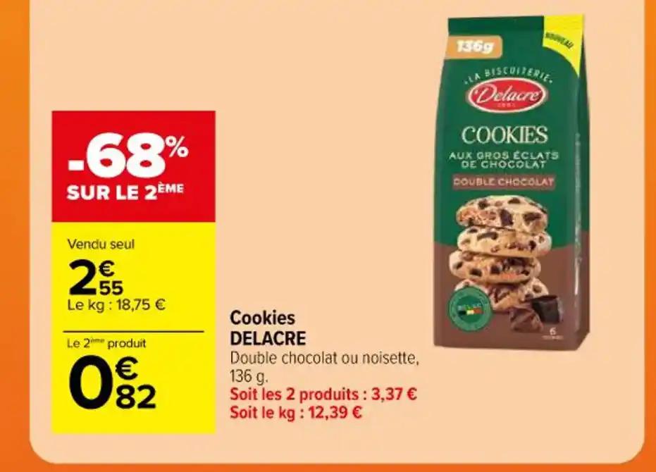 Cookies DELACRE
