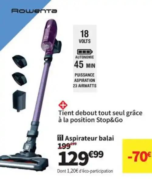 Aspirateur balai