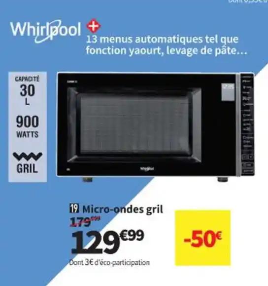 Micro-ondes gril