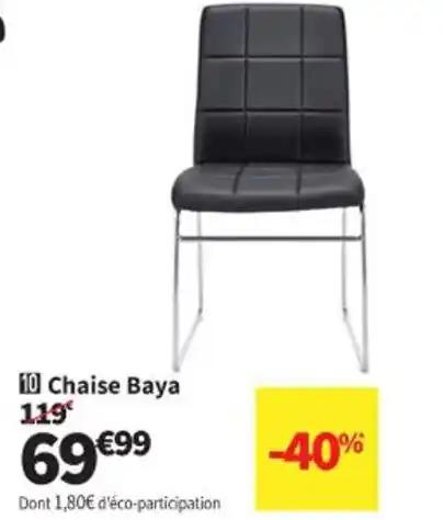 Chaise Baya
