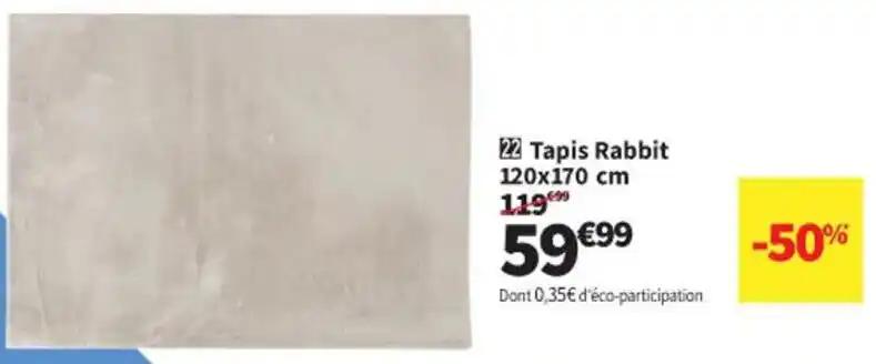 Tapis Rabbit 120x170 cm