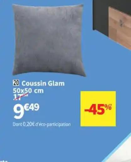 20 Coussin Glam
