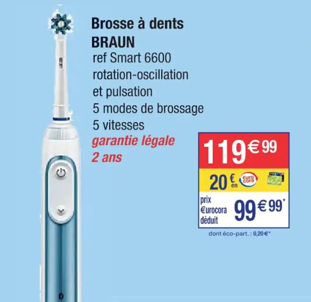 Brosse à dents BRAUN