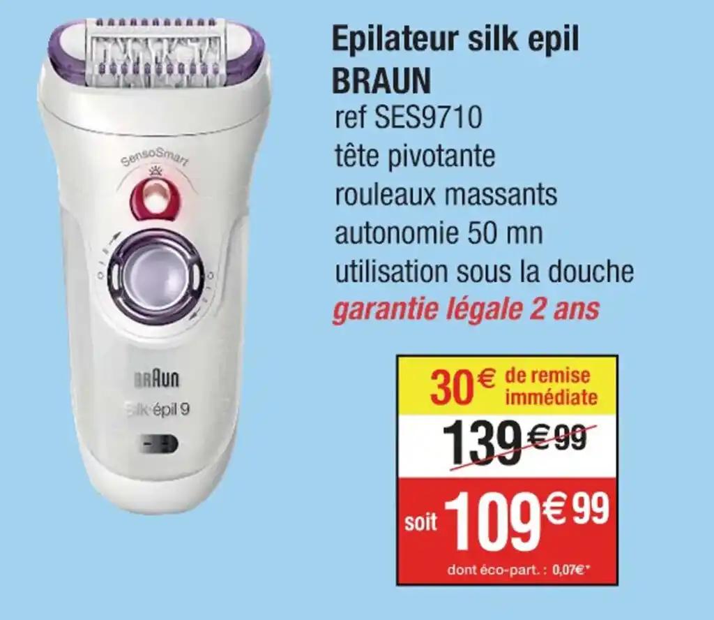 Epilateur silk epil BRAUN