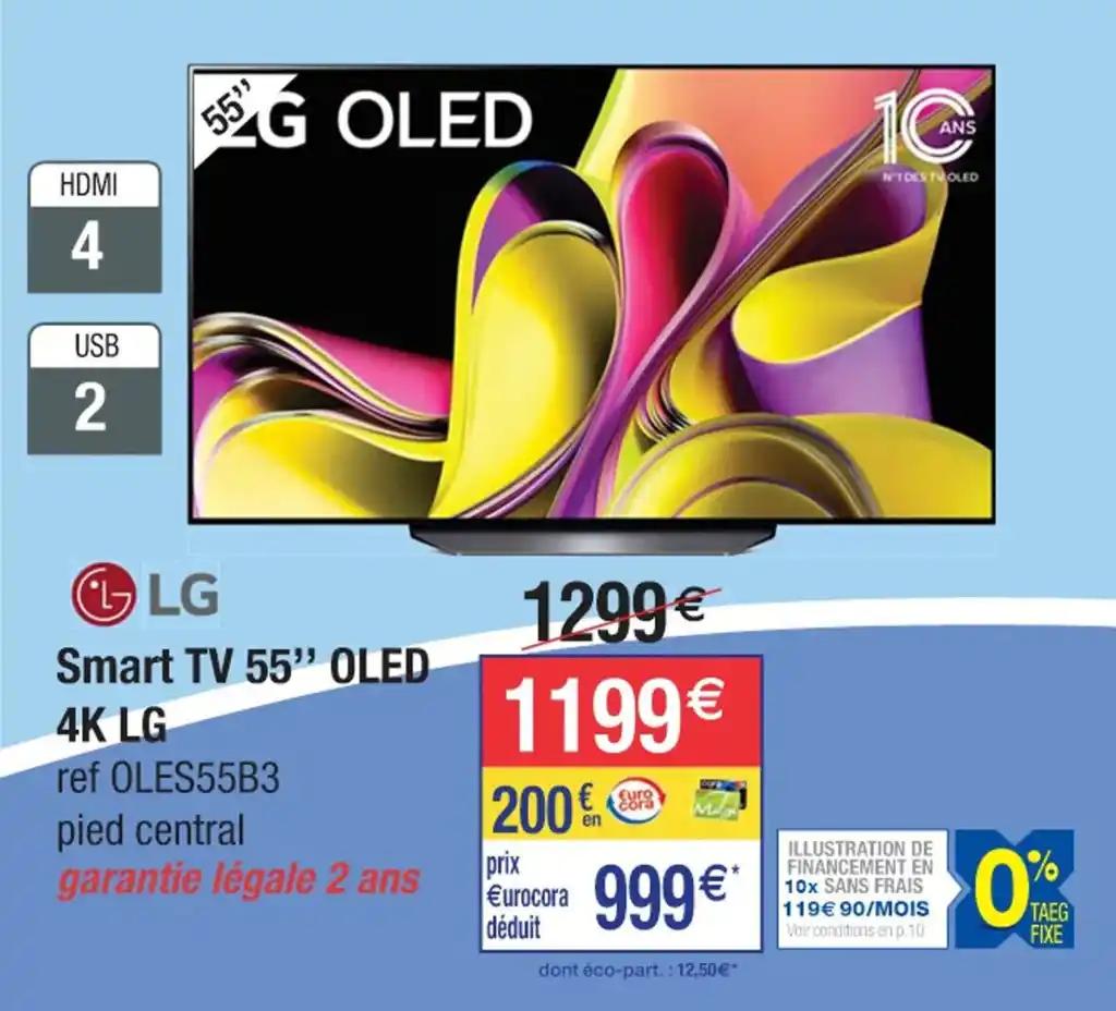 Smart TV 55" OLED 4K LG