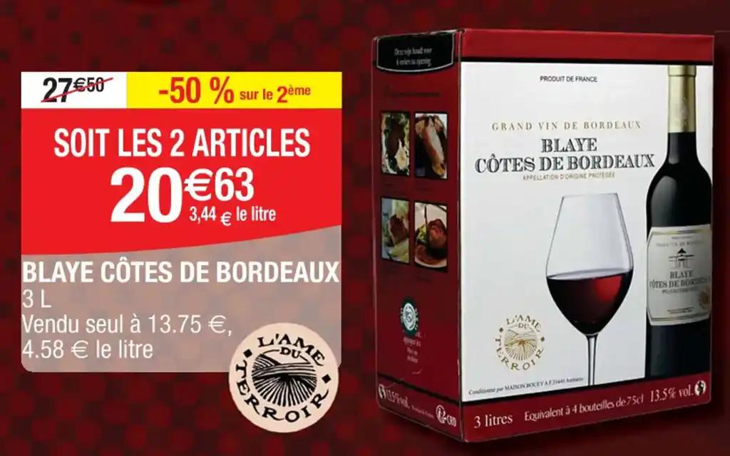 BLAYE CÔTES DE BORDEAUX