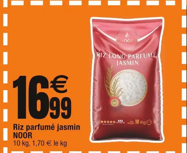 NOOR Riz parfumé jasmin