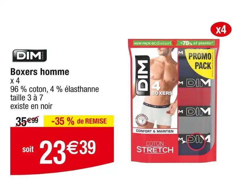 DIM Boxers homme