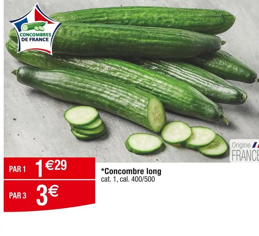 Concombre long