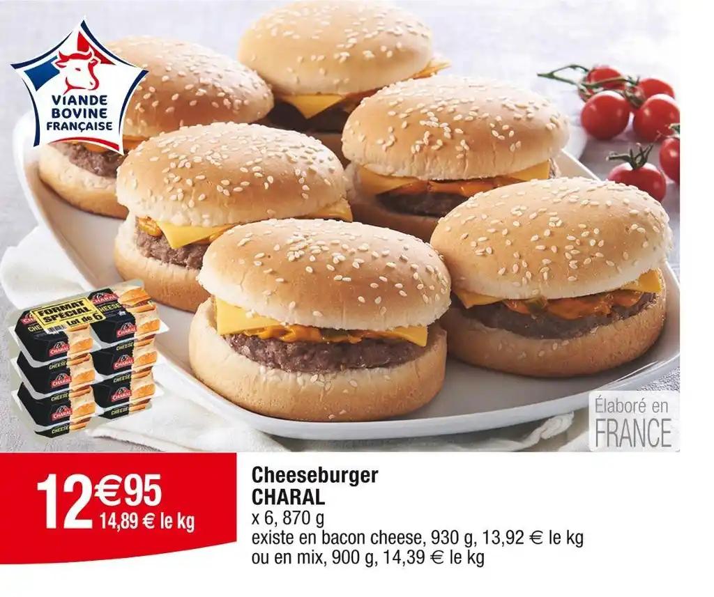 CHARAL Cheeseburger