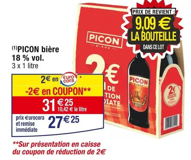 PICON bière 18 % vol