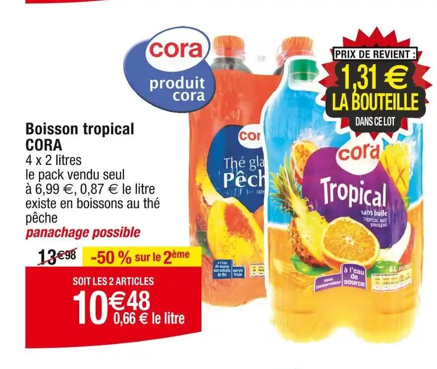 CORA Boisson tropical