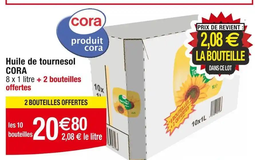 CORA Huile de tournesol