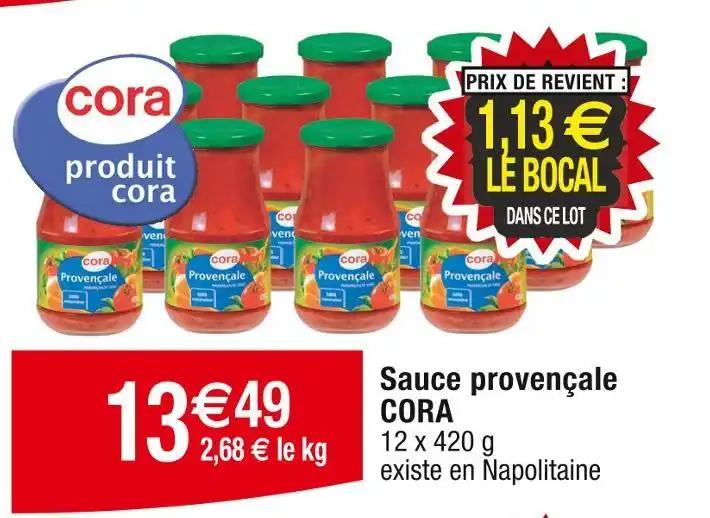 CORA Sauce provençale