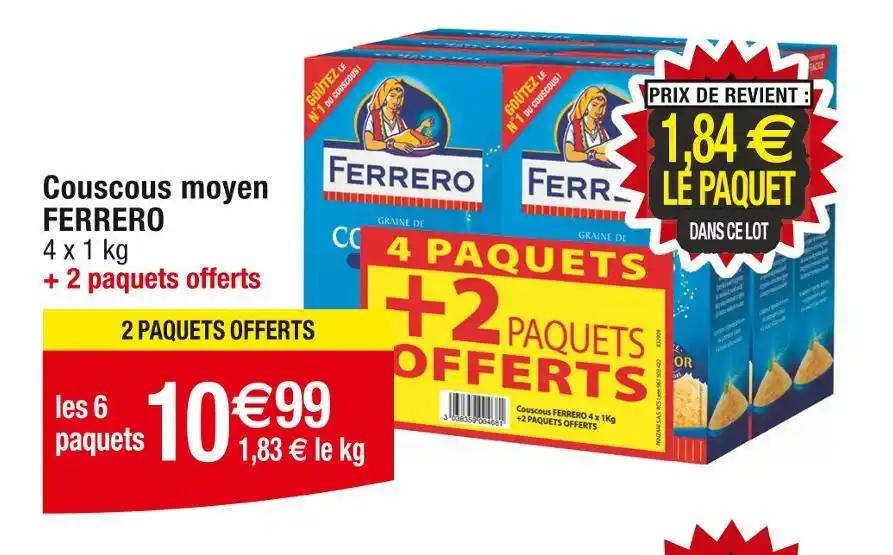 FERRERO Couscous moyen