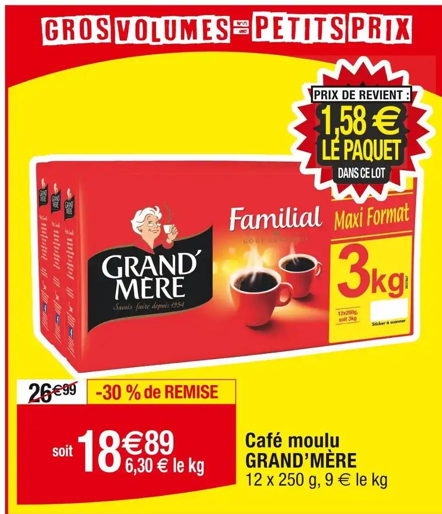 GRAND’MÈRE Café moulu