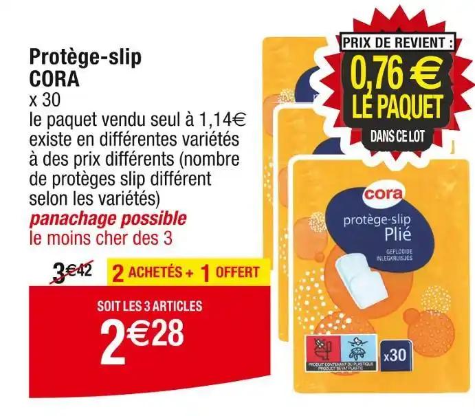 CORA Protège-slip