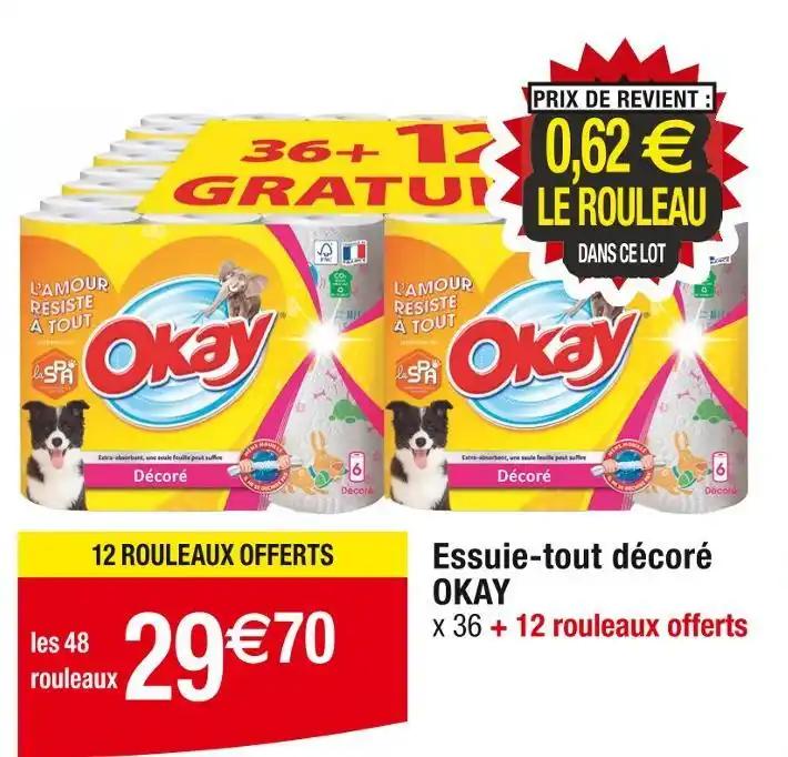 OKAY Essuie-tout décoré