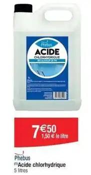 Phebus - acide chlorhydrique