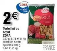 Cora - tortellini au bœuf