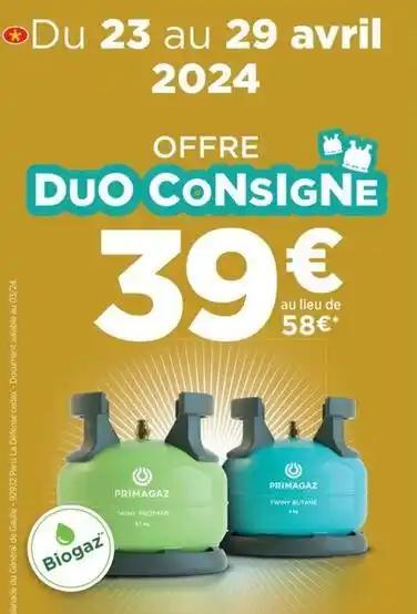 Duo consigne