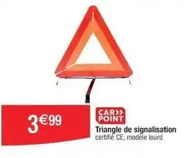 Triangle de signalisation